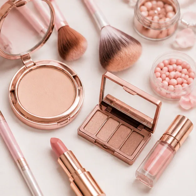 Professional makeup products for makeup at home