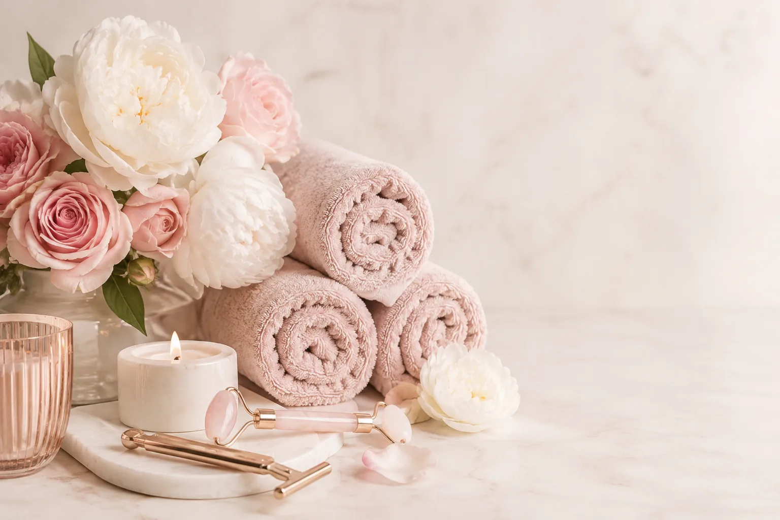 Home salon and spa beauty products